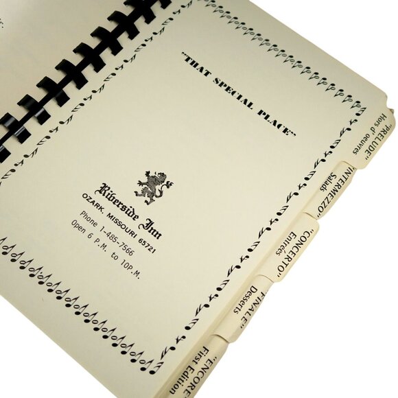 1978 Symphony of Cooking – Springfield MO PTA Cookbook, Women's Division Recipes - Picture 5 of 5